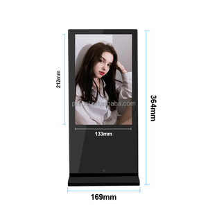 New Design Battery Powered Photos Videos Loop Play 10 Inch Vertical Digital Signage Frame Support SD USB Drive - Product Image 2