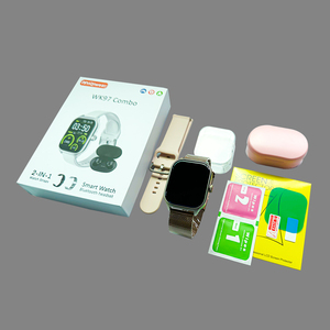 2025 yeni varış akıllı saat 2 in 1 takım 2 sapanlar Series9 BT çağrı kulaklık ile 2.3 inç büyük ekran Smartwatch 2in1 - Product Image 2