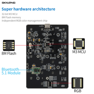 カスタムBluetoothホットスワップGK21s USBナンバーパッド数字キーパッドカスタム21キーキーパッド機械式キーボードキット - Product Image 5