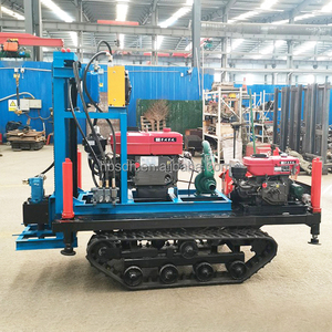 Bánh Xích DIESEL tất cả các địa hình nhỏ xuống lỗ khoan lỗ khoan 100m 150m 200m đá sâu thủy lực quay DTH nước giếng khoan Giàn Khoan - Product Image 4