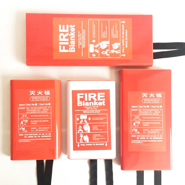 ZAME FM4950 ANSI onaylı sertifika 4ft elektrik yüksek silikon 3784 fiberglas okside duvar kaynak yangın battaniyesi bez rulo