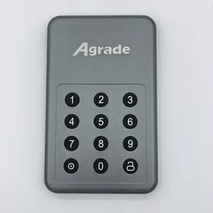 USB 3.0 256-Bit-Aes-verschlüsse ltes Flash-Laufwerk mit Tastatur 1TB oder 2TB Voll zink legierung 2,5 SSD