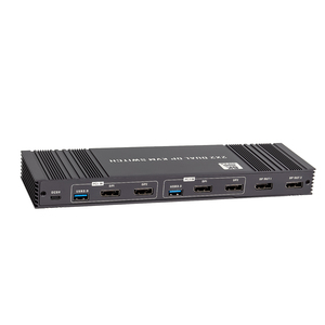 8K 60HZ USB3.0 kvm交换机双DP适用于Macbook 2电脑共享1套鼠标键盘显示器usb kvm交换机带遥控器