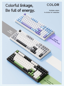 F99 Customized Mechanical Gaming <strong>Keyboard</strong> <strong>Custom</strong> PBT Hot Swappable Three Mode Full <strong>Key</strong> Gasket Structure Mode for Laptop - Product Image 3