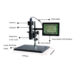 维修检查液晶屏数字显微镜带10英寸液晶屏的显微镜 - Product Image 4