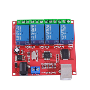 DC 12V Switch <strong>Controller</strong> 4Bit USB 4-Channel Intelligent <strong>Controller</strong> 4CH <strong>Relay</strong> Module - Product Image 2