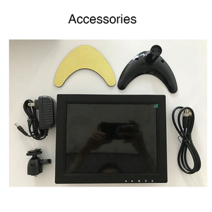 Monitor DE SEGURIDAD CCTV de 10 pulgadas, pantalla LCD IPS 4:3, pantalla pequeña de ordenador de TV 1024x768 para PC con entrada HDM I BNC VGA AV USB