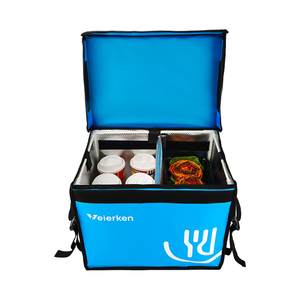 6H Isolierte Bäckerei Kuriert asche Leichter Rahmen Wasserdichte Catering-Lieferung Kühltasche für Kuchen und Getränke - Product Image 4