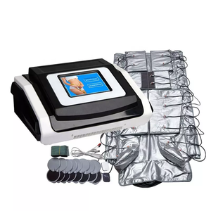 מוצר חדש 3 ב 1 אוויר Presoterapia הלימפה ניקוז טיפול EMS ממריץ שרירים Pressotherapy הרזיה מכונת