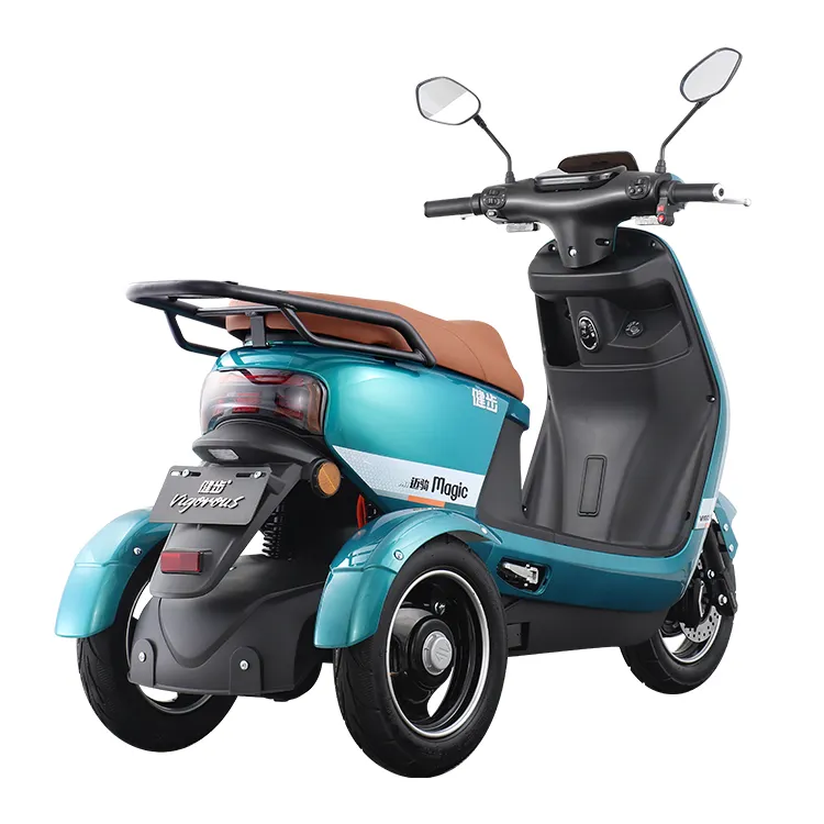 MAGIC M1-triciclo eléctrico personalizado, motocicleta con asiento cómodo