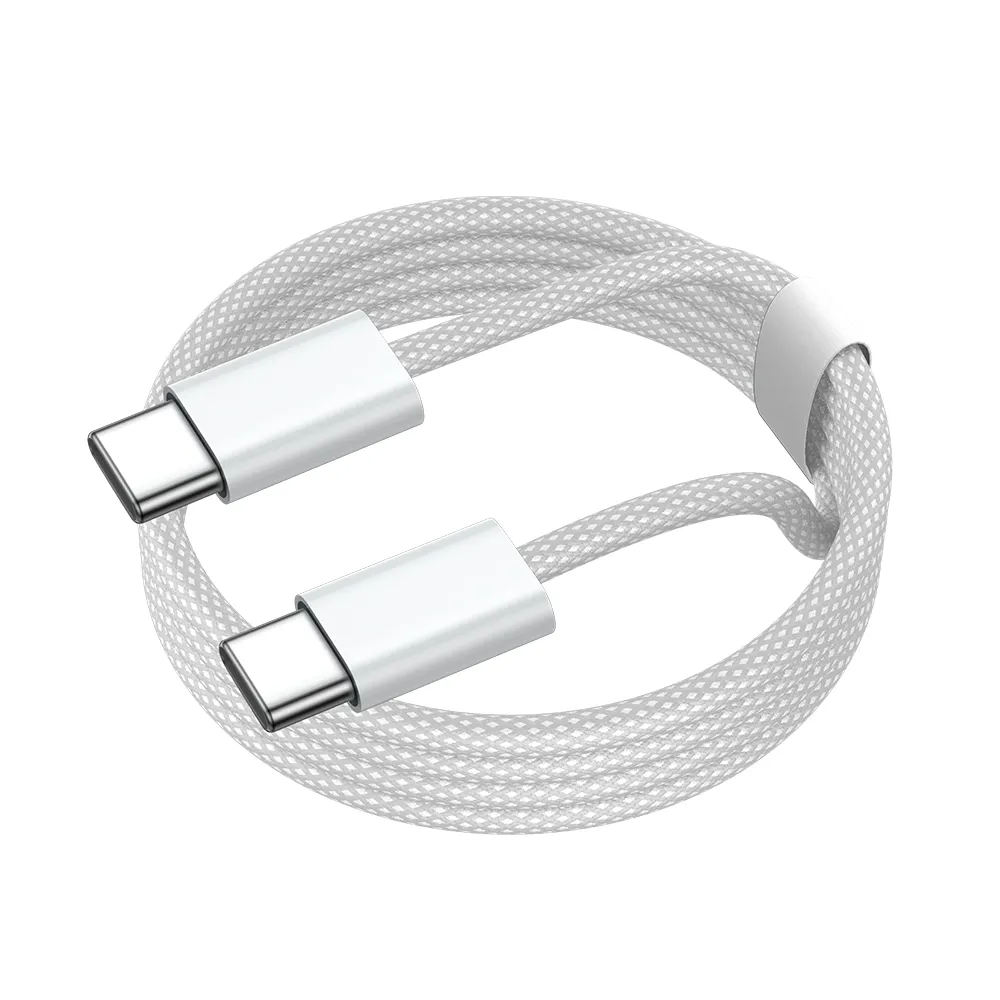 Kabel Data pengisi daya Cepat Ponsel USB C, kabel Data pengisian cepat ponsel USB 2.0 PD 60W 3A untuk Huawei Xiaomi iPhone 15 Apple