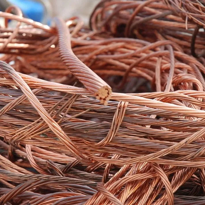 Alta pureza 99.9% Fábrica Precio bajo Gran descuento Chatarra Alambre de cobre Chatarra