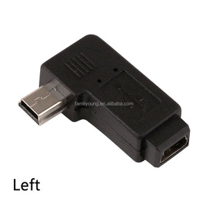 迷你USB 5针公母扩展适配器90度左右倾斜迷你USB连接器适配器 - Product Image 3
