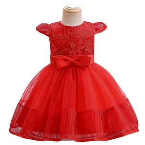 Vestidos de verano para niñas, vestido de flores para fiesta, rosa, Princesa, para cumpleaños, 2 años