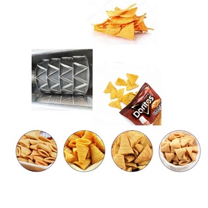 Linea di lavorazione bivite personalizzabile 200 260 kg/h completamente automatica per snack fritti di mais