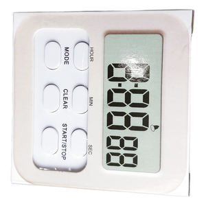 Laboratorio personalizzato cucina a doppio canale in plastica Mini portatile Display elettronico conto alla rovescia Timer digitale con gancio a banda magnetica - Product Image 6