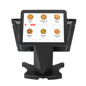 Sistema Pos todo en uno, computadora Windows, pantalla táctil capacitiva dual de 15 + 10 pulgadas, carcasa de hierro/cajón de efectivo, sistema Pos/pos - Product Image 4