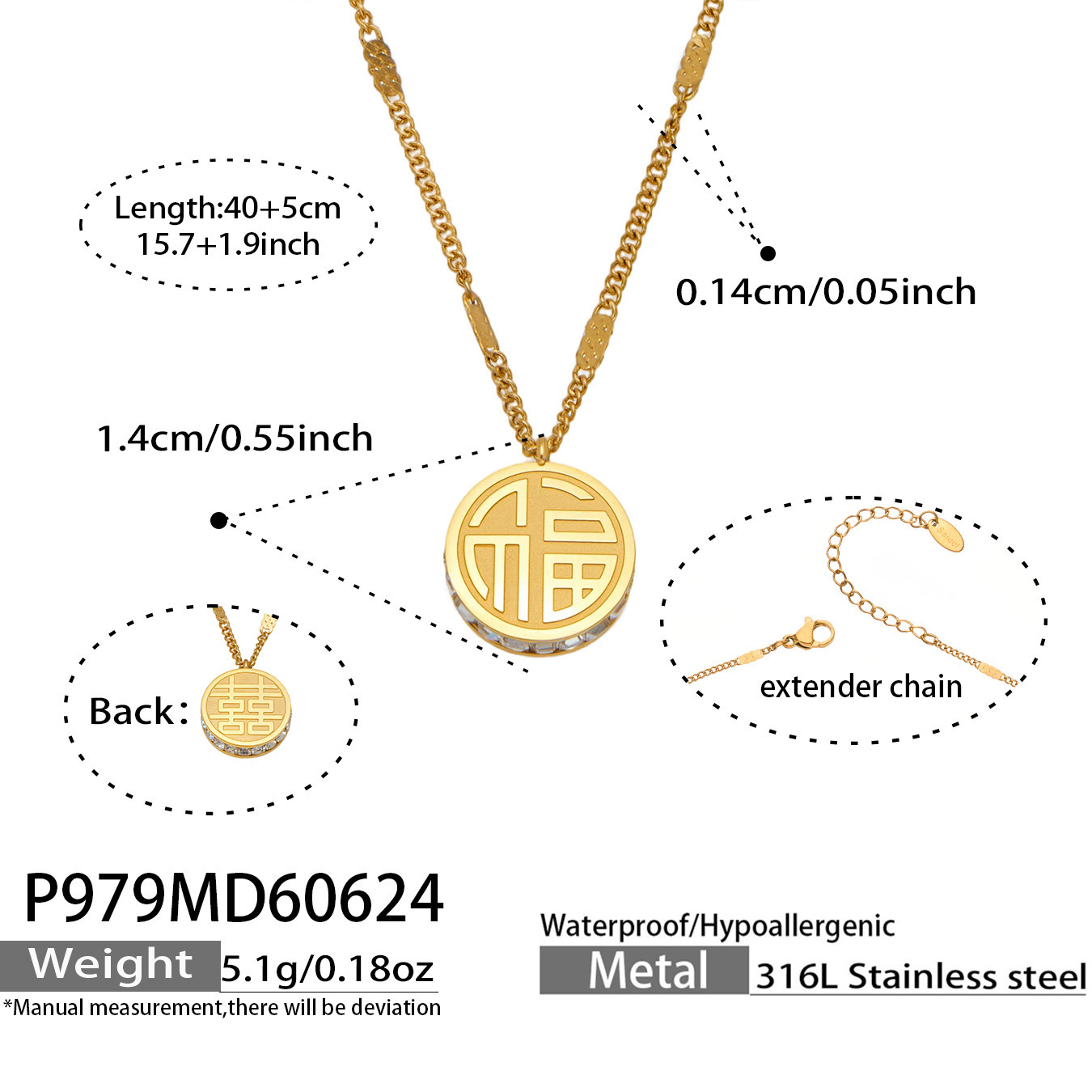 collar de oro
