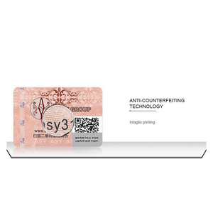 Wholesale Custom Security Scratch Off Stickers Anti-counterfeiting QR <strong>Code</strong> Stickers with Security Thread - Product Image 3