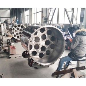 הכל מרותך אחורי 150psi נירוסטה 316L סירי סינון עם זרוע הרמה