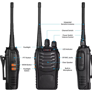 Baofeng BF-888S Walkie Talkie | 5W çıkış | 400-470MHz GMRS Baofeng Bf 888s Walkie Talkie 2 yönlü radyo