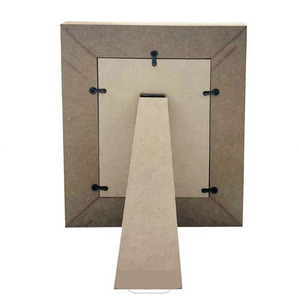 Marco de madera hecho a mano, marco de fotos 3D, ratán, decoración de pared