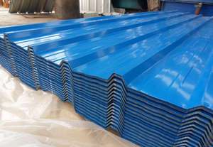 0.12*665 sıcak daldırma GI çinko kaplanmış Metal demir çatı malzemesi Calamine sıcak daldırma oluklu galvanizli çelik levha ve çatı levha - Product Image 4