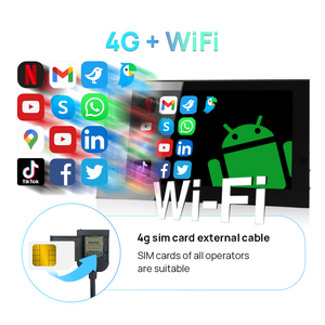 Pantalla de coche Android 12 DE 10,2 pulgadas, reproductores Multimedia de 8 núcleos, navegación Gps Dsp BT 4G Lte Wifi para Toyota Sienna 2022-2023 - Product Image 5