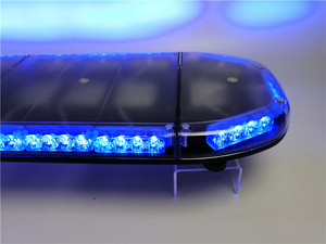 48个发光二极管灯条汽车顶灯12V/24v防水频闪警告蓝色警灯应急车辆闪光灯TBD09926