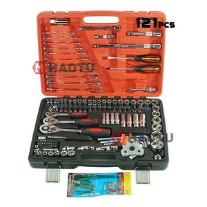 53pcs Multi Function Allen Wrench Set Car <strong>Tool</strong> <strong>Kit</strong> Set Box Hex Socket Screw Ratchet Wrench Set - Product Image 6