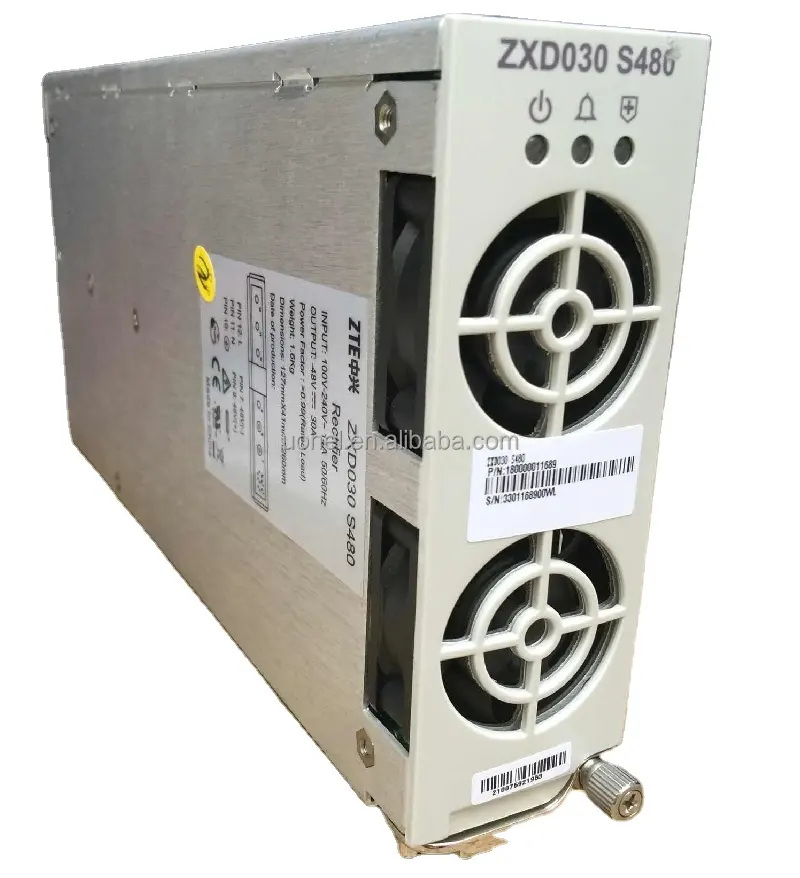 Sistema rectificador ZXD030 S480 100-240V, módulo de comunicación de fuente de alimentación, módulo rectificador de CC, sistema de fuente de alimentación ZXDU58 B900