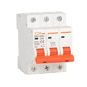 DC 1000V güneş Mini devre kesici aşırı yük koruma anahtarı 6A 10A 16A 20A 25A 32A 40A 50A 63A 2P DC1000V fotovoltaik MCB PV - Product Image 3