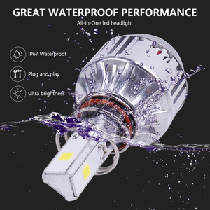 H4 HS1 H4 H6 PH7 PH8 far 6000K Moto Scooter ışık DC12V sis işık LED motosiklet far Scooter motosiklet led ışık - Product Image 5
