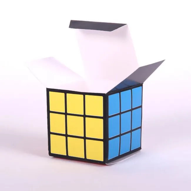 新しいデザイン変更可能な形状シフトボックスフィジェットマジックキューブキッズおもちゃ包装ボックスマジックキューブギフトディスプレイボックス