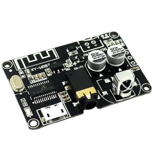 Placa decodificadora Bluetooth 5,0, módulo de Audio estéreo, modificación de altavoz de Control remoto infrarrojo de voltaje amplio
