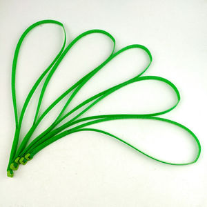 <strong>Hook</strong> <strong>and</strong> <strong>Loop</strong> <strong>Strapping</strong> Reusable Fastening Cable Ties Green Color <strong>Loop</strong> &amp; <strong>Hook</strong> With Buckle for Wire Management - Product Image 1