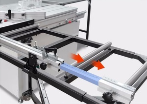 Çok fonksiyonlu testere tezgah masa gönye testere ahşap kesme sürgülü masa paneli testere yönlendirici tablo ile keyfi kombine edilebilir - Product Image 5