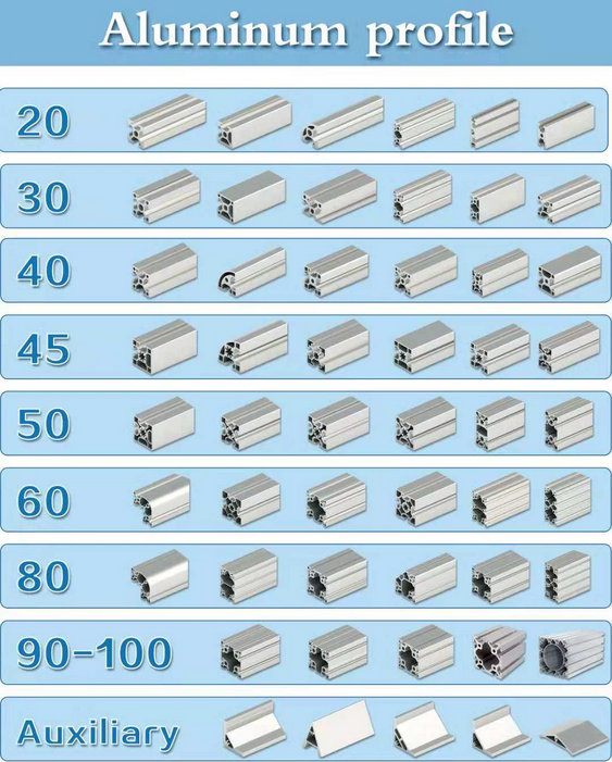 Oem 40x40 Aluminum Profile Extrusion Linear Rail T Slot 4040 14