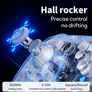 Aolion K10 Wireless USB-Empfänger Joystick RGB Game Controller Für PC/Switch/IOS/Android Hall Joysticks löst Gamepad aus - Product Image 6