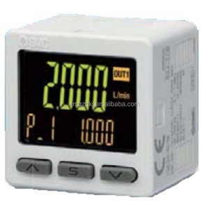 SMC PFG300-RT-L PFG300 Serie 3-Bildschirm Display Digital Flow Monitor - Product Image 2