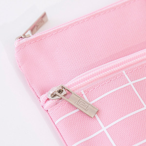 Bolsa de lixa portátil de desenho animado, bolsa de armazenamento de grande capacidade a4 com camada dupla para escola primária, estudantes, carregar papel e <span class=keywords><strong>tutorial</strong></span>