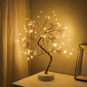 72 <span class=keywords><strong>LED</strong></span>ストリングタッチスイッチUSB操作卓上盆栽ブランチランプ屋内クリスマスデコレーション人工木ランプ - Product Image 5