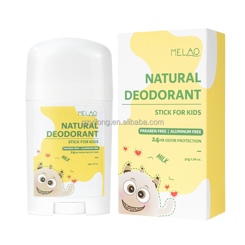 50g NATURAL DEODORANT STICK FOR KIDS-MILK