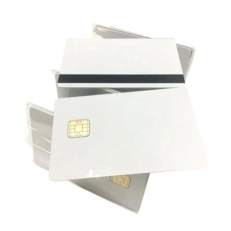 J2A040 Java JCOP Chip Cards Java Smart Card with 2 Track HICO Magnetic Stripe
