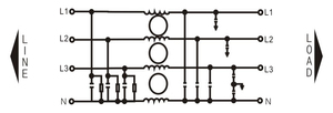 3相産業用emiフィルターvfd三相4ライン100A200A 50Aインバータ用EMI EMCフィルター - Product Image 2