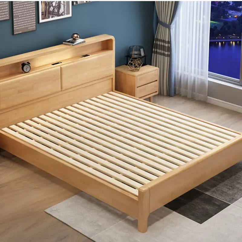 Cama de luxo moderna, venda direta da fábrica, luxo, moderna, personalizada, sólida, king, cama, moderna