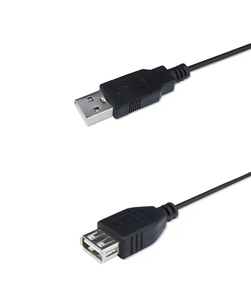 Focus สายเคเบิลเครื่องพิมพ์ USB สีดำความเร็วสูง2.0สายต่อสาย USB ตัวผู้เป็นตัวขยาย M F สายเคเบิลข้อมูลความเร็วสูง - Product Image 4