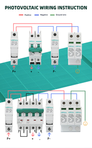 USFULL en kaliteli DC Mini devre kesici güneş PV MCB 2P 600V 4P 1000V 1200V 6A 10A 16A 32A 63A gezisi manuel sıfırlama anahtarı - Product Image 4