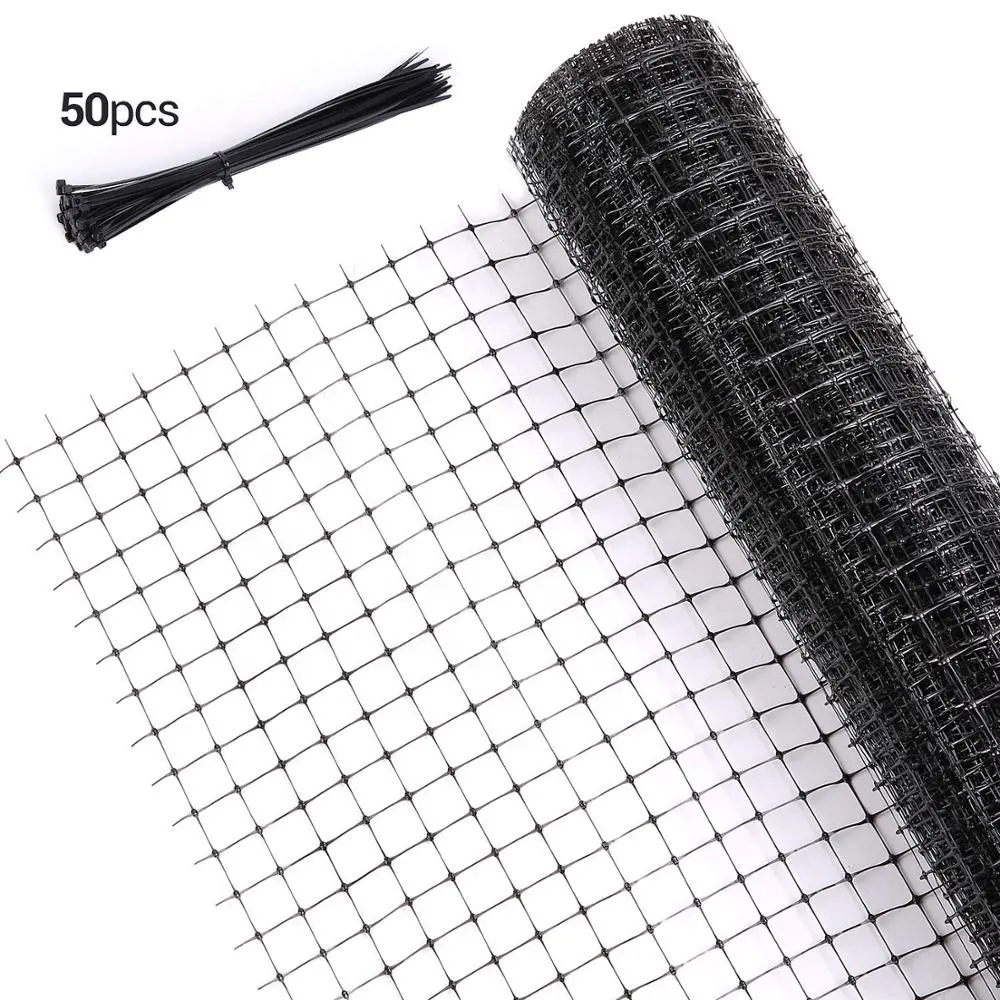 High strength UV stabilizer PP Plastic Anti Bird Mesh Anti Mole Netting Bop netting Deer Fence Netting
