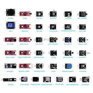 37/45 in 1 <strong>Sensor</strong> Modules Starter Kit For <strong>Arduino</strong> 45/37 in 1 <strong>Sensor</strong> DIY Electronic Learning Kit